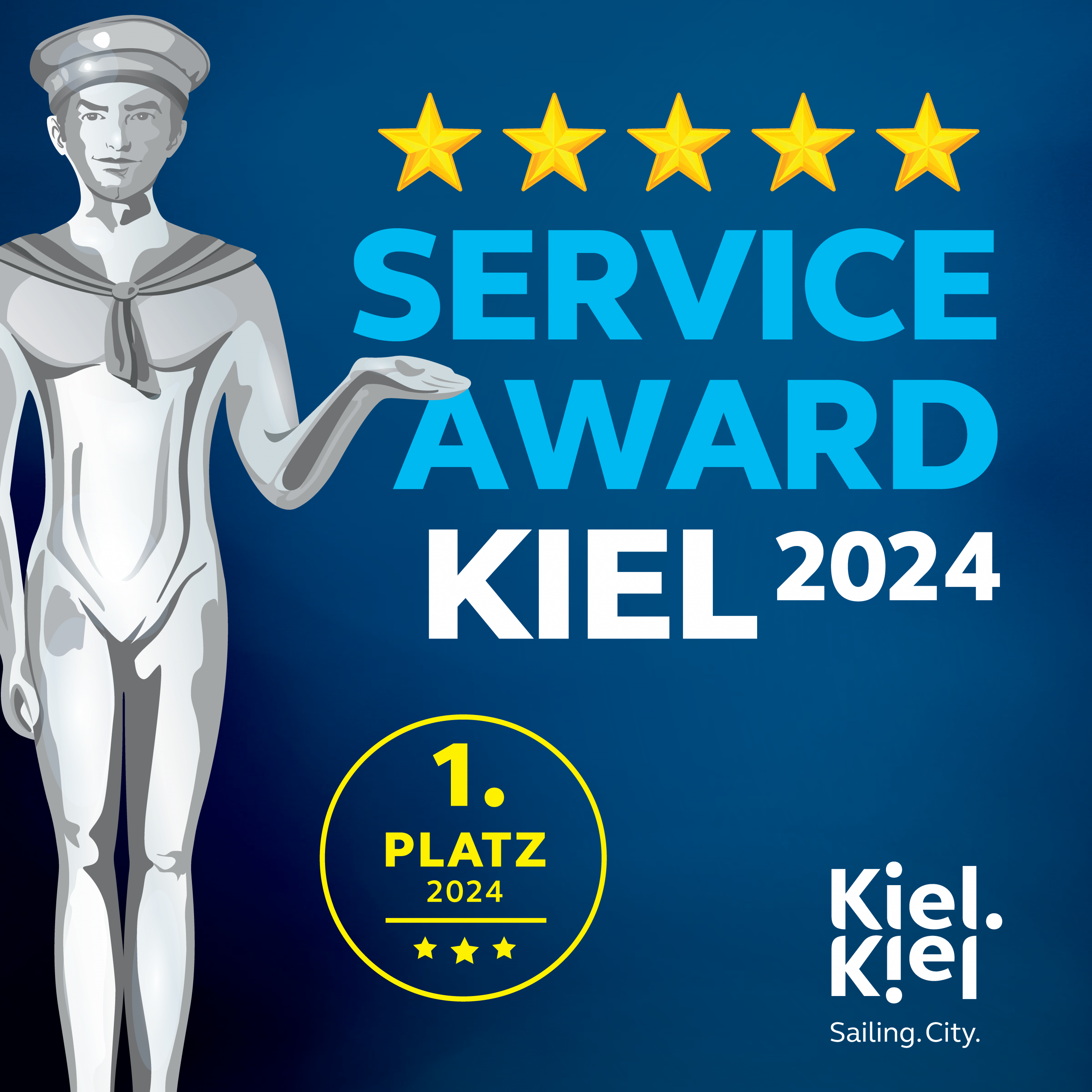 First Klaas Training Auszeichnung 1. Platz